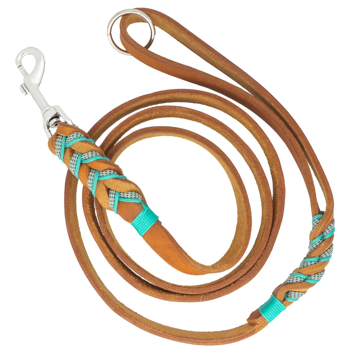 DIY-Set ''Bleed Knot'' - Hundeleine aus leder mit Paracord