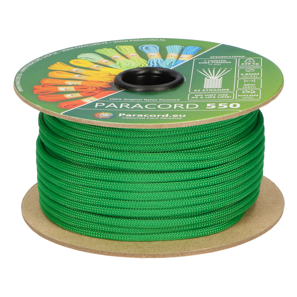 Paracord 550 Seil reflektierend für Leine Halsband 100% Nylon-Seil 30 Meter 