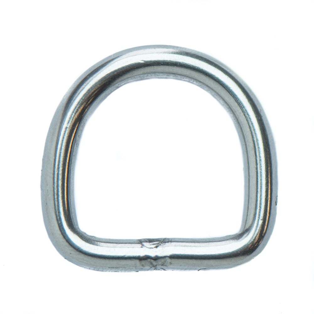 Innenmaß 4 cm D-Ring Edelstahl 