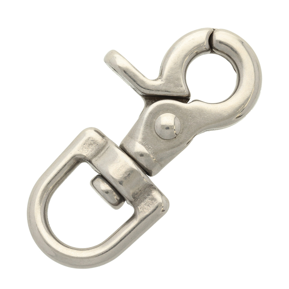 Edelstahl Clip Wirbelkarabiner - 1 | 10 | 20 Stücke
