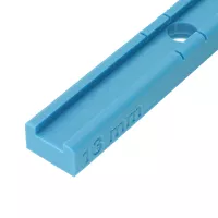 Blau Spindel Form für Biothane - 13 mm Blau Spindel Form für Biothane - 13 mm