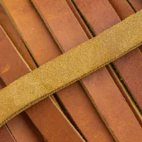 15mm Cognac Braun Fettleder Meterware Endlosriemen 15mm Cognac Braun Fettleder Meterware Endlosriemen