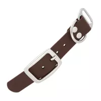 Dark Braun - 25 mm Biothane Adapter Mit Nieten Dark Braun - 25 mm Biothane Adapter Mit Nieten