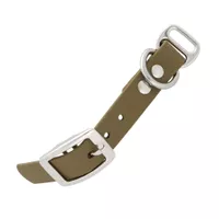 Military Olive - 20 mm Biothane Adapter Mit Nieten Military Olive - 20 mm Biothane Adapter Mit Nieten