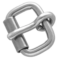 Edelstahl 14 x 3 mm Roll-Gürtelschnalle Edelstahl 14 x 3 mm Roll-Gürtelschnalle