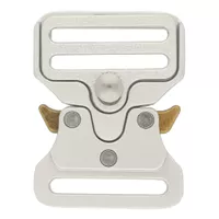 Silber & Antikes Messing 25 mm Einstellbar Metall Safe Lock Buckle Silber & Antikes Messing 25 mm Einstellbar Metall Safe Lock Buckle