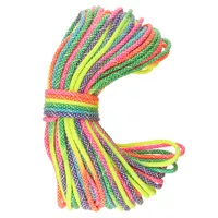 Neon Rainbow & Weiß - Dip Dye Diamonds Paracord 550 Type III (Ca 30 m) Neon Rainbow & Weiß - Dip Dye Diamonds Paracord 550 Type III (Ca 30 m)