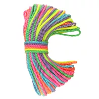 Weiß & Neon Rainbow - Dip Dye Diamonds Paracord 550 Type III (Ca 30 m) Weiß & Neon Rainbow - Dip Dye Diamonds Paracord 550 Type III (Ca 30 m)