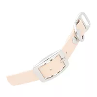 Powder Tan - 20 mm Biothane Adapter Mit Nieten Powder Tan - 20 mm Biothane Adapter Mit Nieten