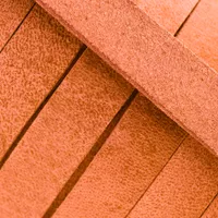 20mm Orange Nubuck Leder (Pull-up Leder) Meterware 20mm Orange Nubuck Leder (Pull-up Leder) Meterware