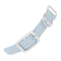 Pastel Blau - 25 mm Biothane Adapter Mit Nieten Pastel Blau - 25 mm Biothane Adapter Mit Nieten