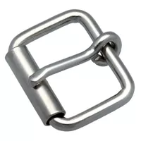 Roll-Gürtelschnalle Vernickelt 20 x 3 mm Roll-Gürtelschnalle Vernickelt 20 x 3 mm