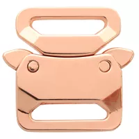25 mm - Rose Gold Metall Schloss Schnalle 25 mm - Rose Gold Metall Schloss Schnalle