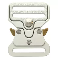 32 mm Silber Einstellbar Metall Safe Lock Buckle 32 mm Silber Einstellbar Metall Safe Lock Buckle