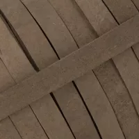 20mm Taupe Fettleder Meterware Endlosriemen 20mm Taupe Fettleder Meterware Endlosriemen